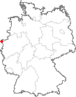 Karte Kleve, Niederrhein